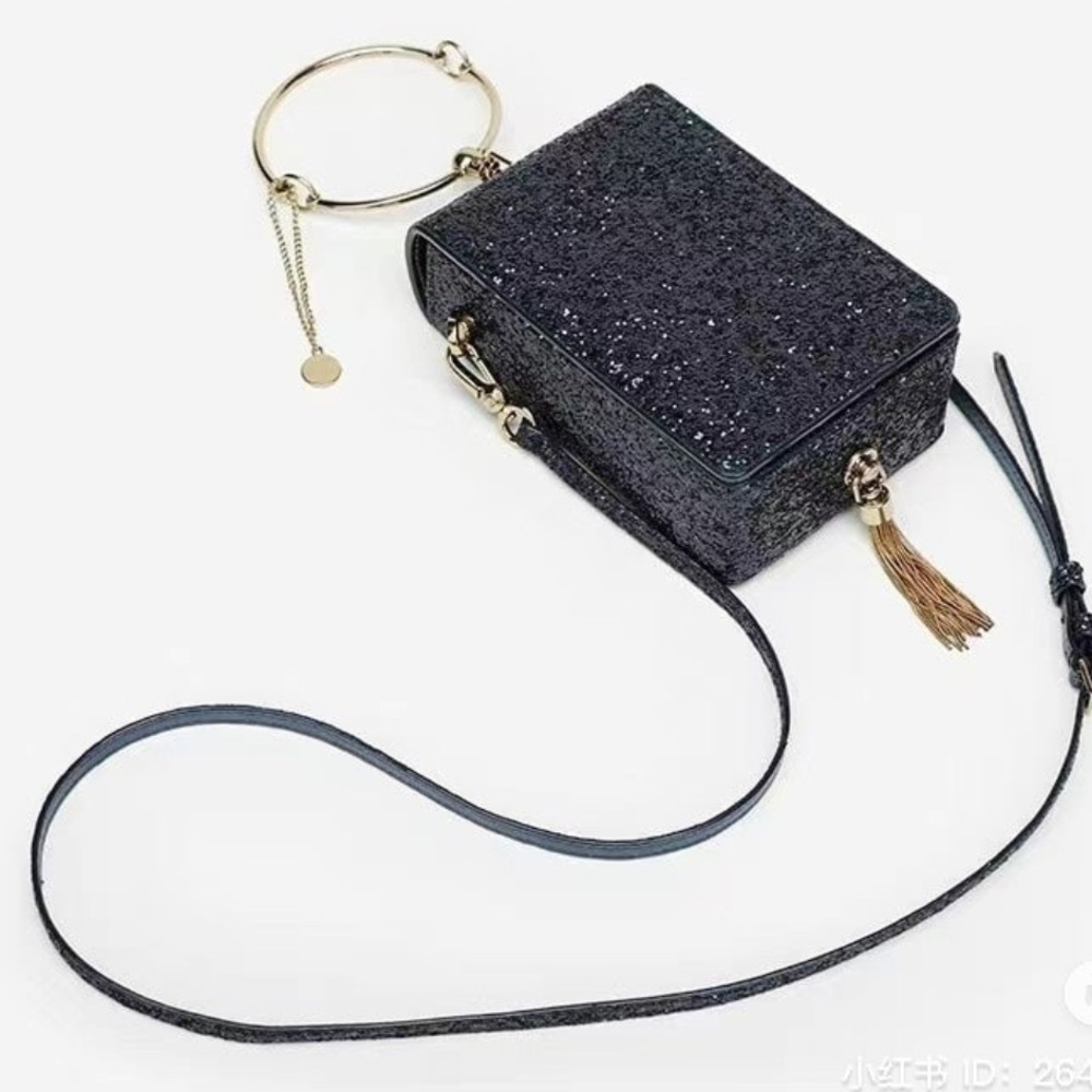 Glitter Crossbody Bag